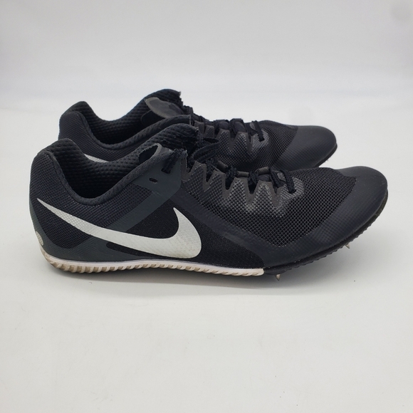 Nike Shoes Men 11 Zoom Rival Multi Black Metallic Running Track Filed DC8749-001 - Picture 4 of 9
